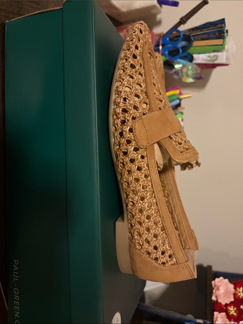 Paul Green Woven Delta Loafer - Picture 3 of 8